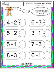 Basit Toplama Çıkarma İşlemi